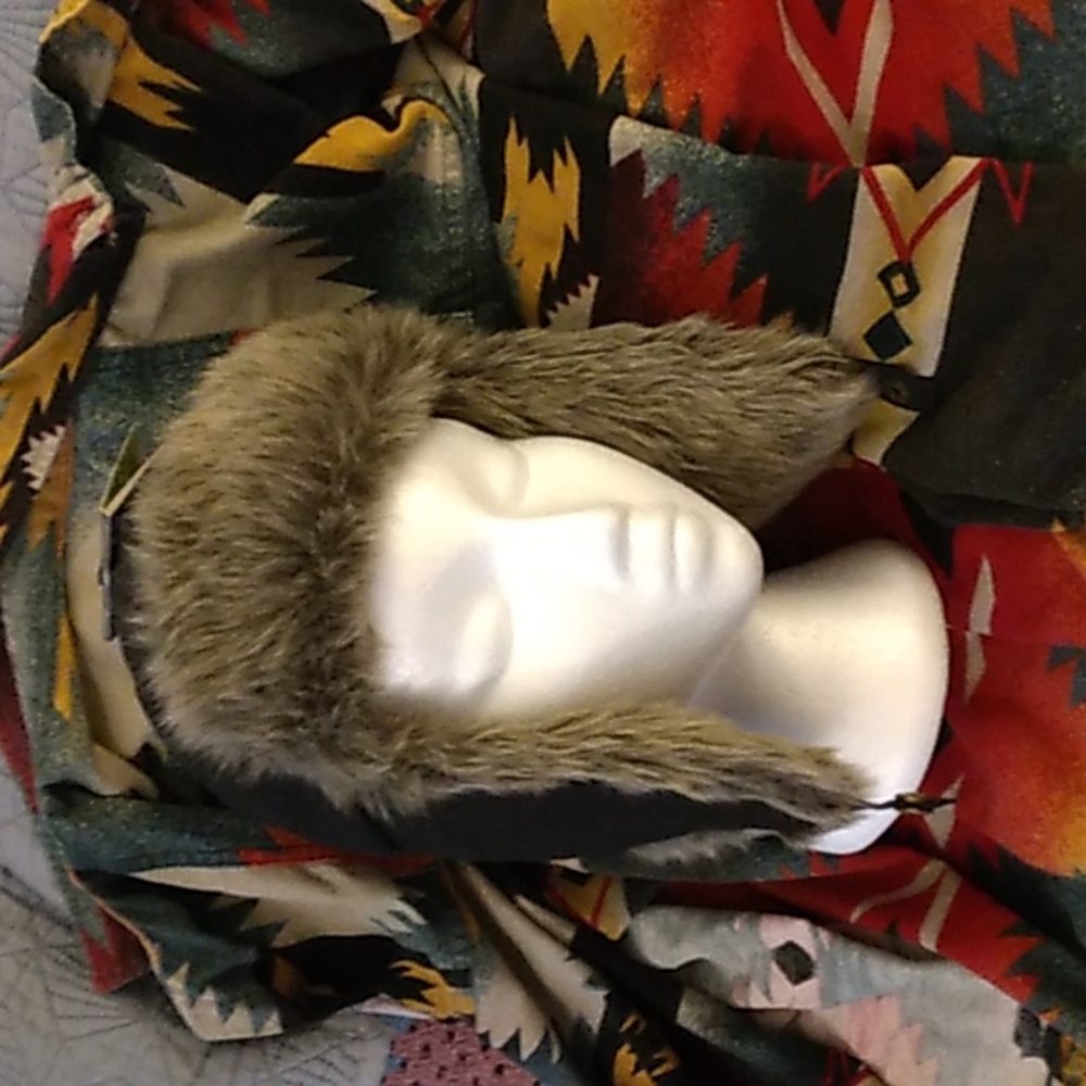Down Trapper Hat S/M new w/tags